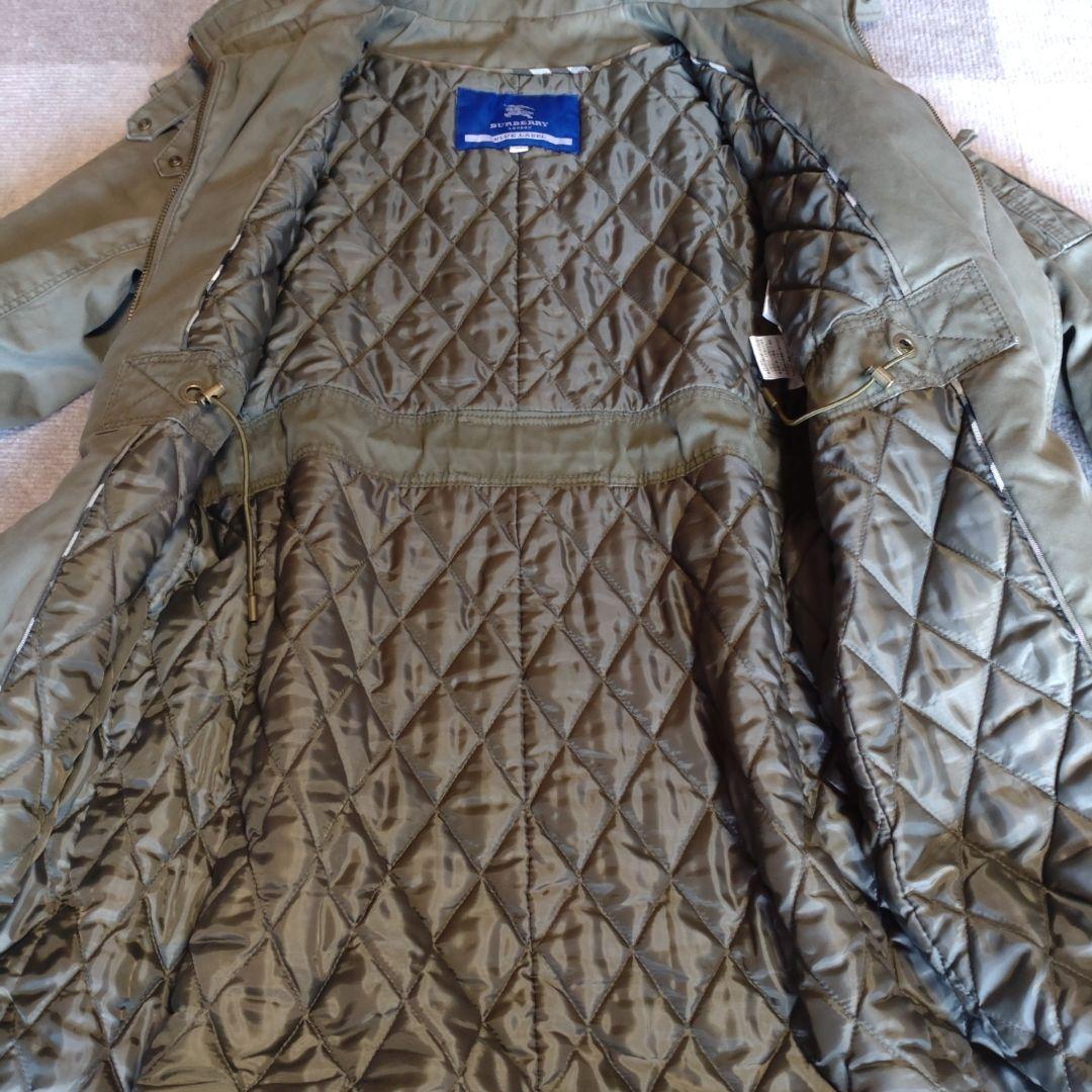 Burberry 　ブルレ　フード付きミリタリージャケット カーキ