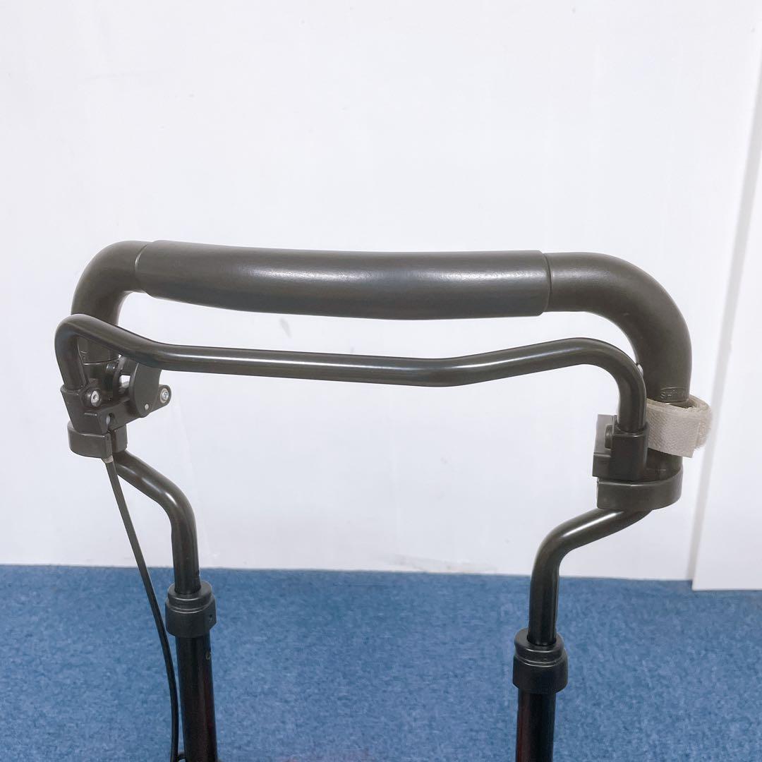 【美品】島製作所 シルバーカー モート 軽量3.7kg 花柄 座面付 説明書付