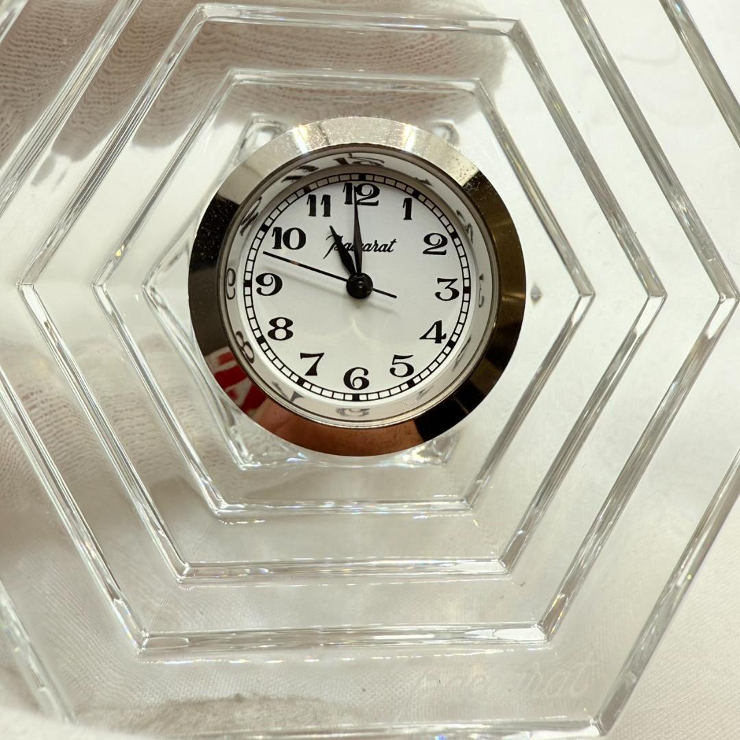 Baccarat バカラ クリスタル 置き時計