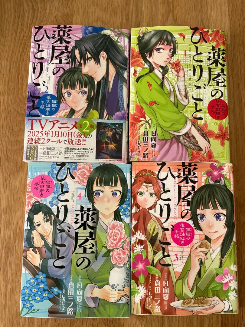 薬屋のひとりごと 猫猫の後宮謎解き手帳 ２1巻全巻セット