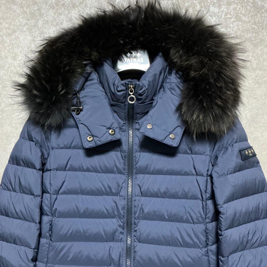 【美品】タトラス　TATRAS　VARENA　ヴァレナ　ダウン　ネイビー　M