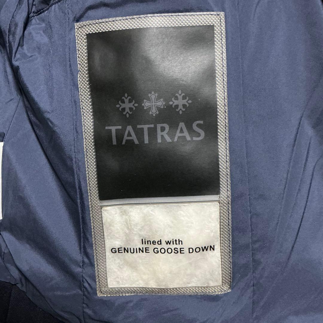 【美品】タトラス　TATRAS　VARENA　ヴァレナ　ダウン　ネイビー　M
