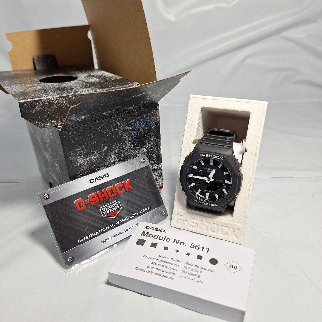 CASIO G-SHOCK GA-2100-1A ブラック
