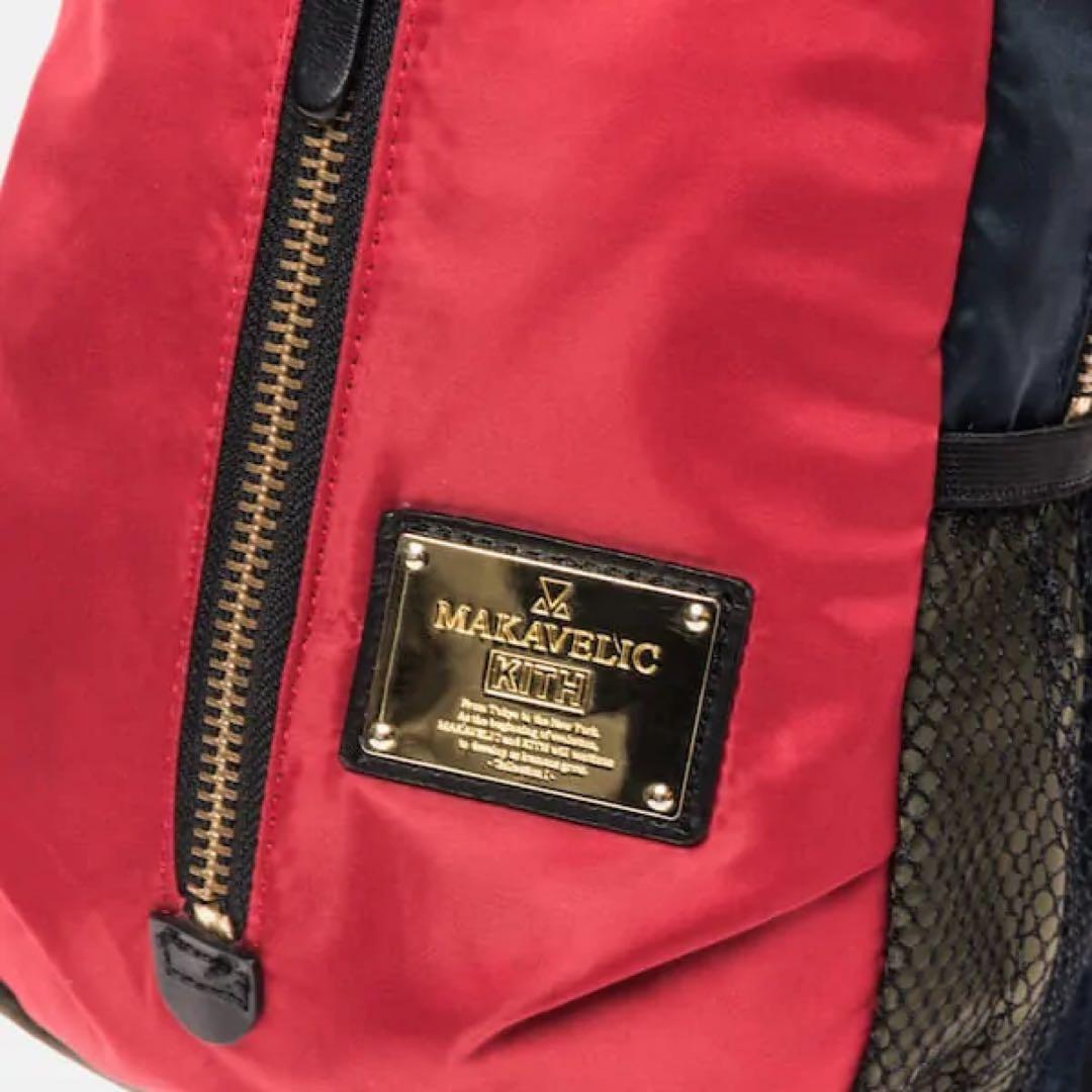 KITH MAKAVELIC ボディバッグ コラボ　BOXロゴ