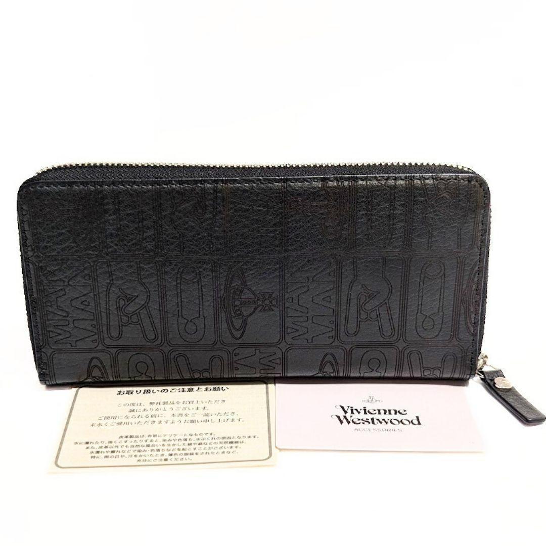 新品✨ヴィヴィアンウエストウッド 長財布 ラウンドファスナー メンズ レディース