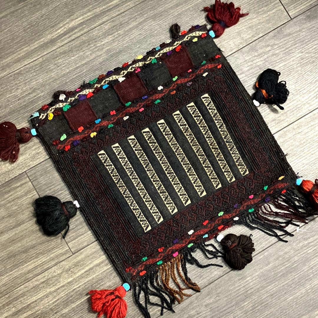 バルーチ絨毯アンテイークラグキリムSalt bagヴィンテージ トライバルラグ