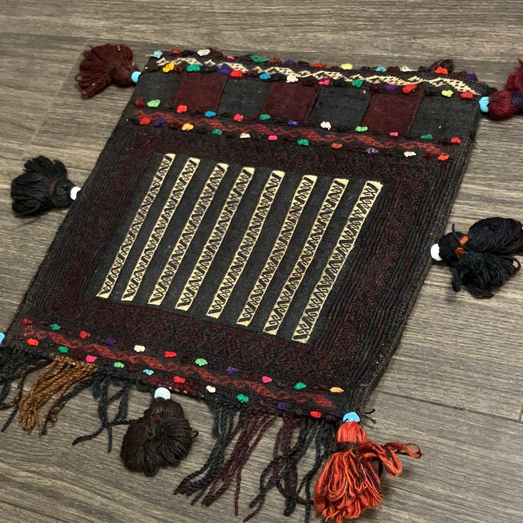 バルーチ絨毯アンテイークラグキリムSalt bagヴィンテージ トライバルラグ