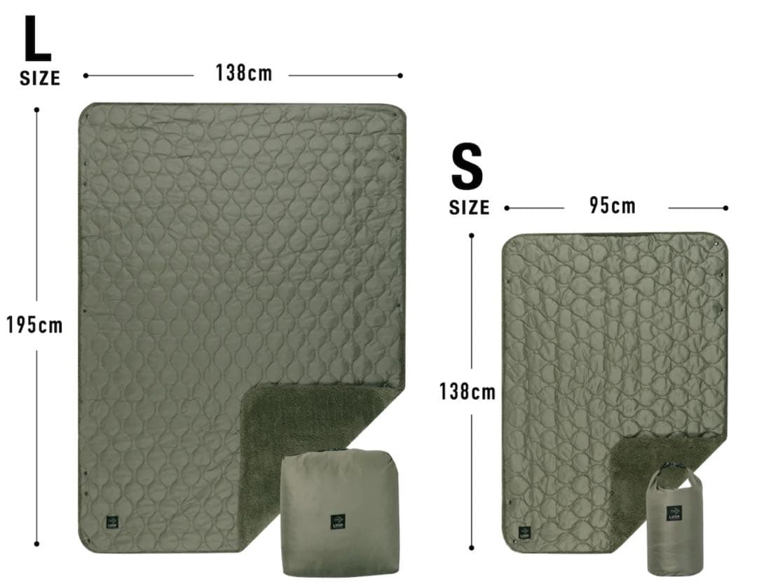 【新品】LUGH ルー 魔法瓶ブランケット 6層/グラフェン S ウォルナット