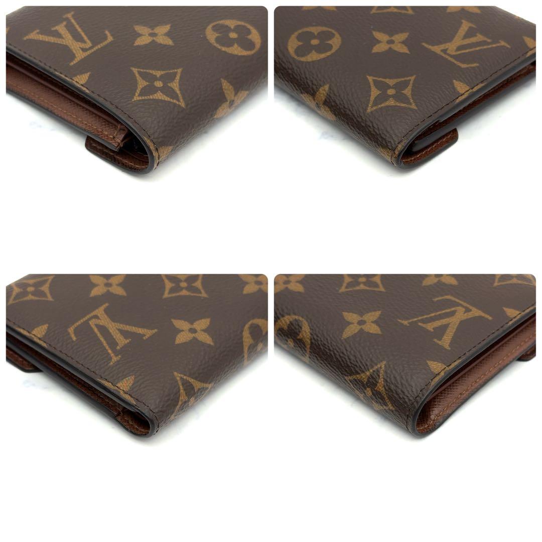 【新品級】ルイヴィトン モノグラム ポルトフォイユ ヴィクトリーヌ 三つ折り財布