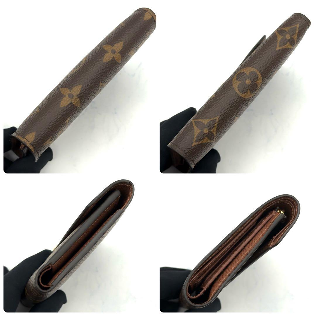 【新品級】ルイヴィトン モノグラム ポルトフォイユ ヴィクトリーヌ 三つ折り財布