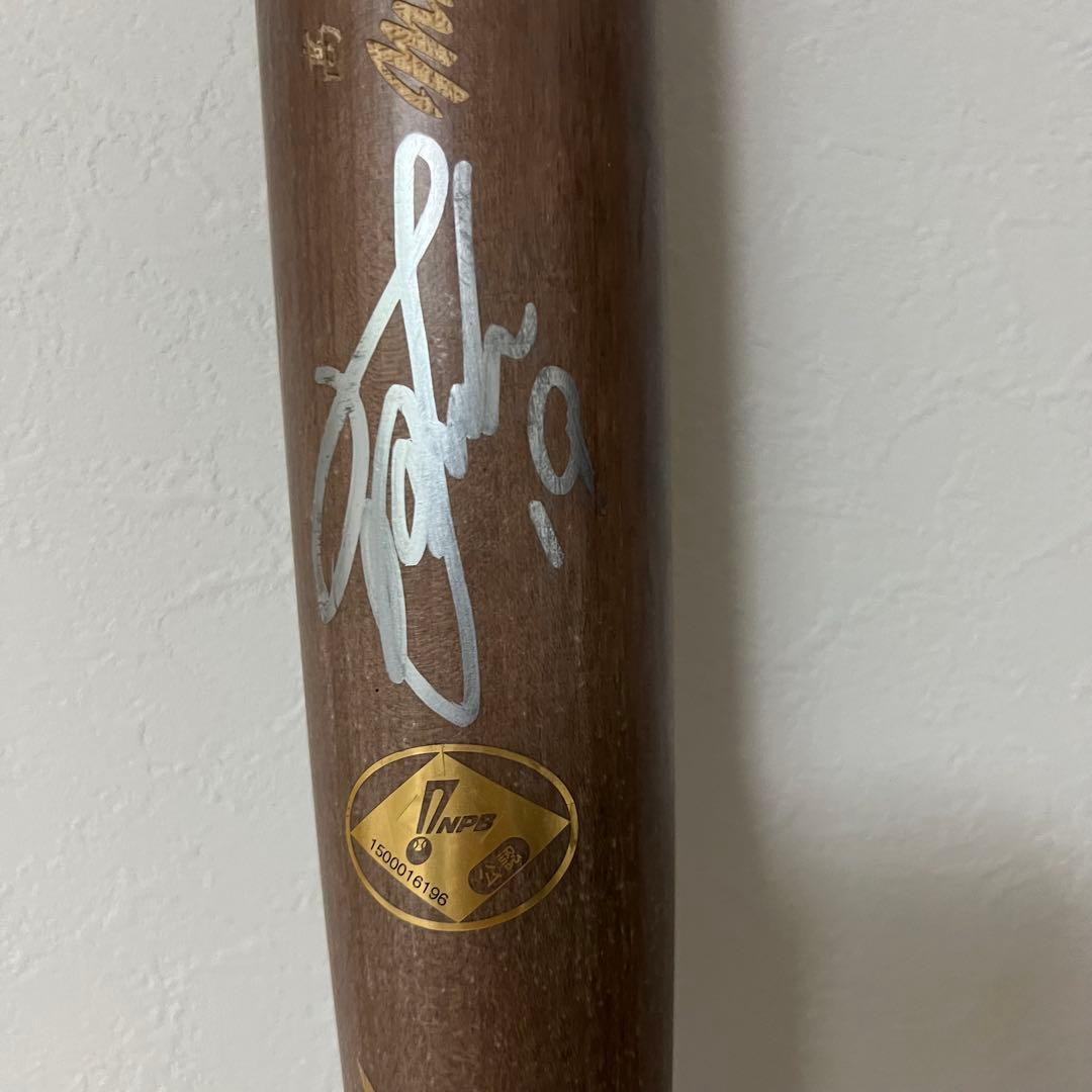 はな貴重 中日ドラゴンズ 髙橋宏斗 実使用 直筆サイン バット 中日 19