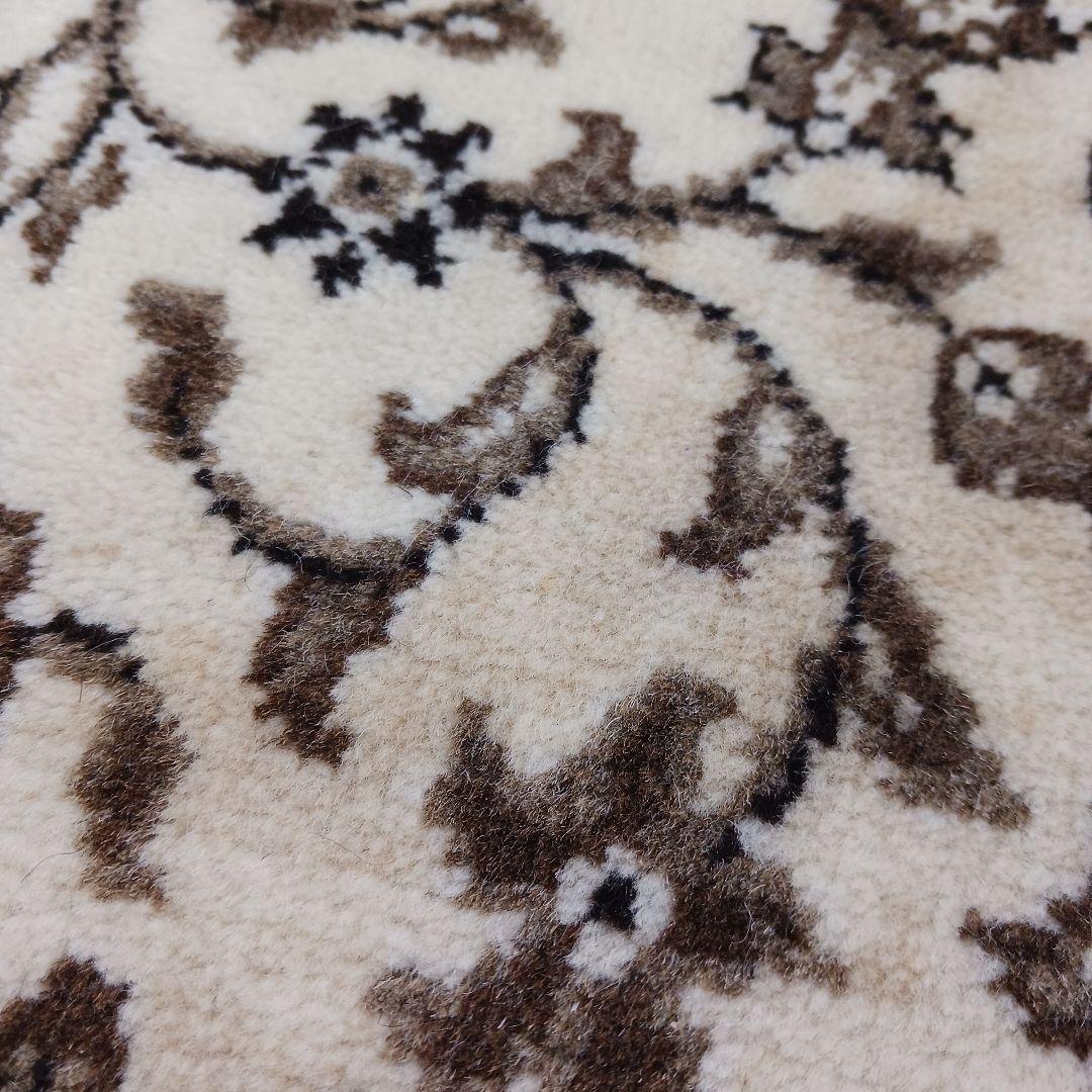 Y3350 トルコ カイセリ絨毯 ウール×コットン 手織 177×118㎝