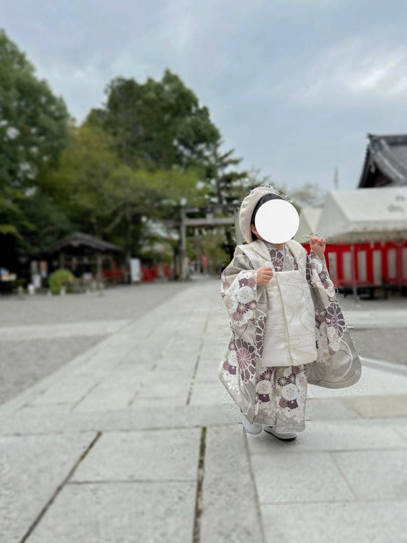 ✨即日発送可能✨ひよこ商店 七五三 3歳 男の子 グリーン 着物フルセット