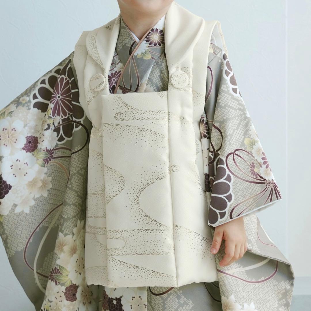 ✨即日発送可能✨ひよこ商店 七五三 3歳 男の子 グリーン 着物フルセット