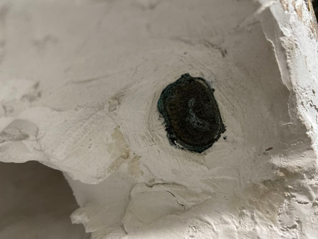 猫　石膏像　アンティーク　骨董品