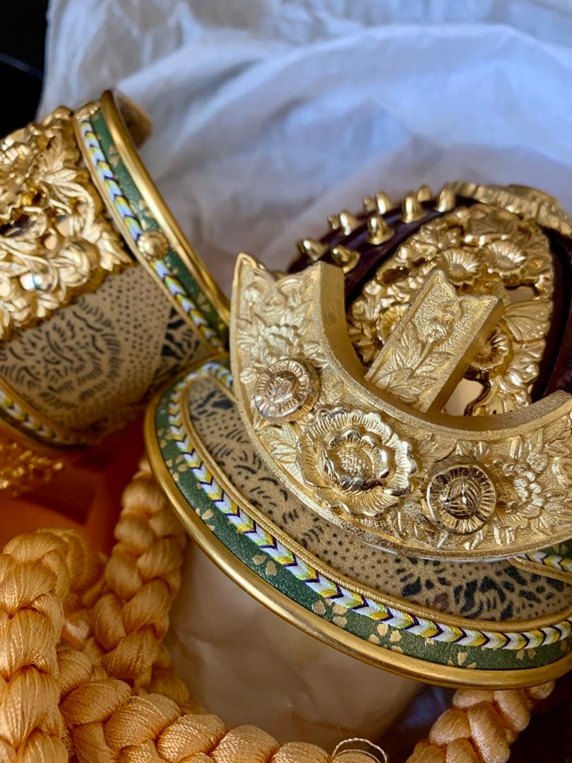 18合　兜飾り　極美品