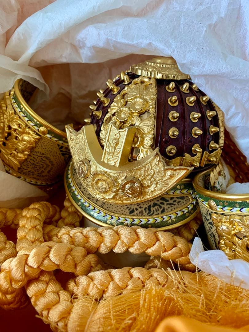 18合　兜飾り　極美品