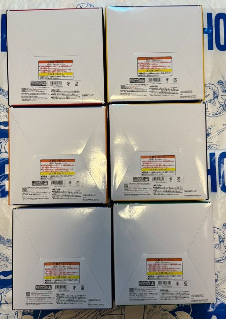 NBA ルフィ ワンピースベースショップ 6体セット　1