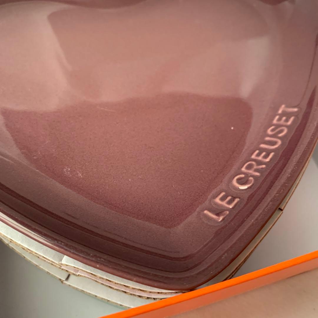 ルクルーゼ スフィア　ハートプレート 17cm 4枚セット