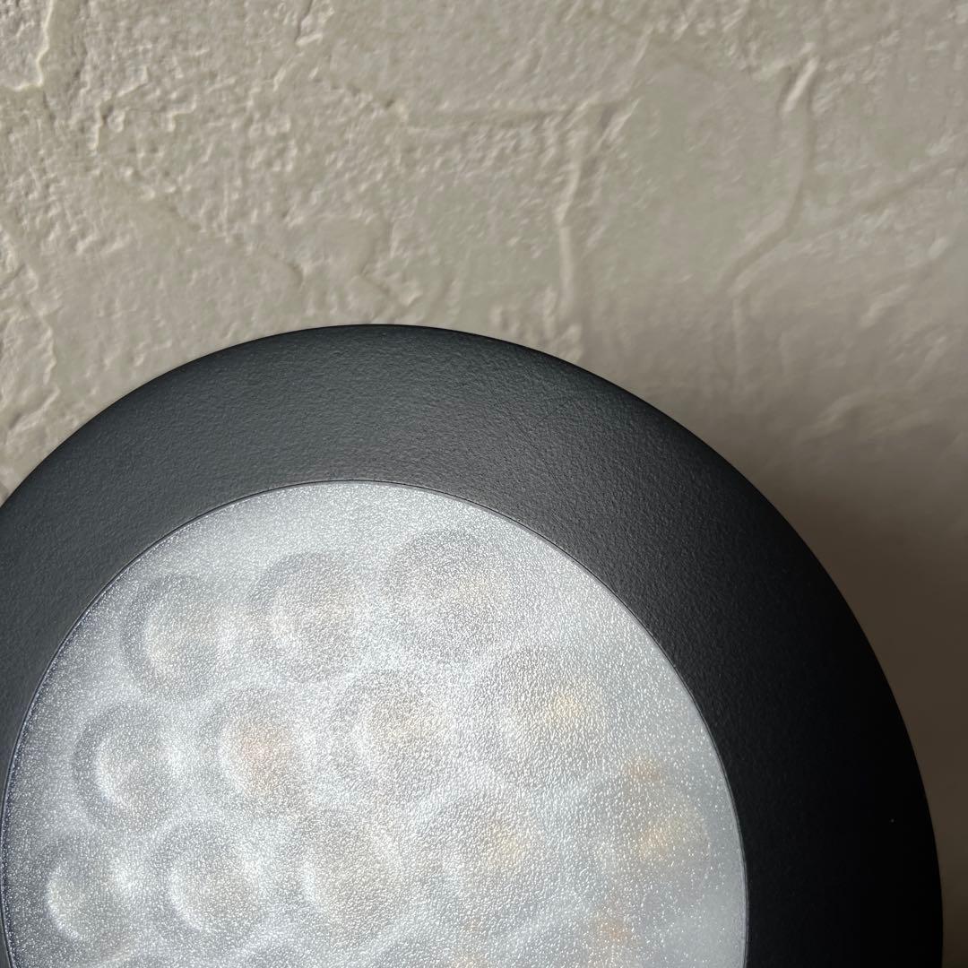 inti4s 光目覚まし時計　黒　ブラック