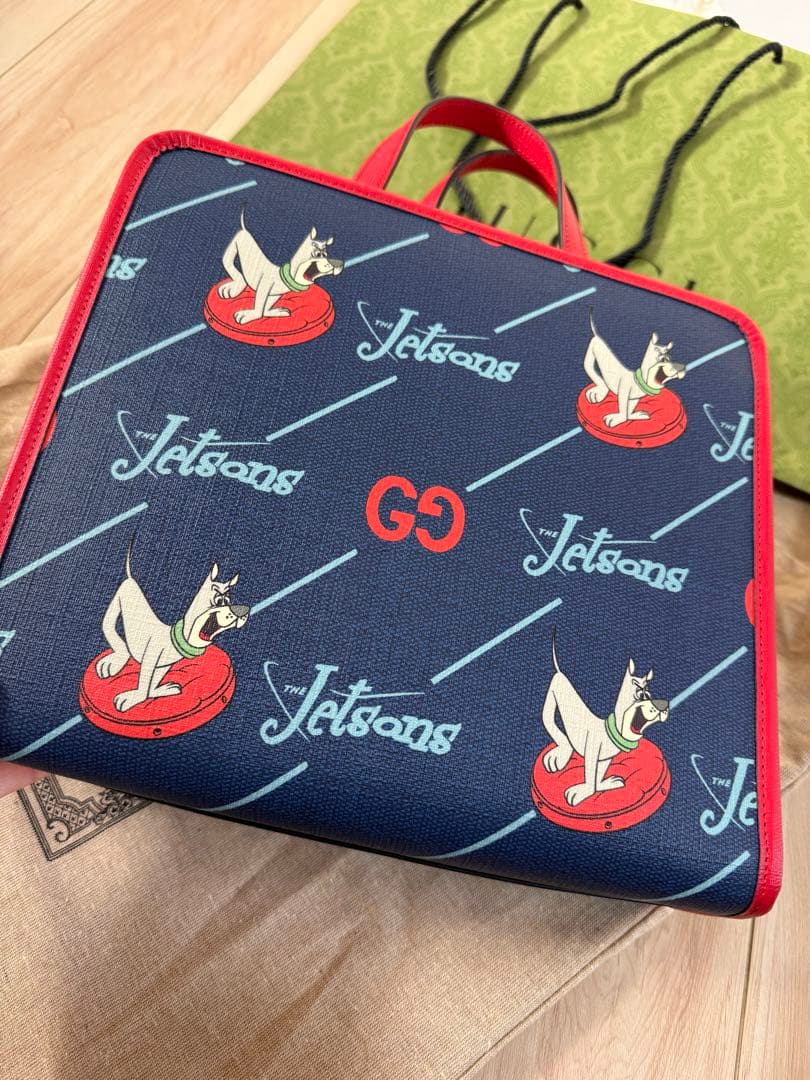 新品未使用グッチ　グッチ　チルドレン　タグあり jetsons トート