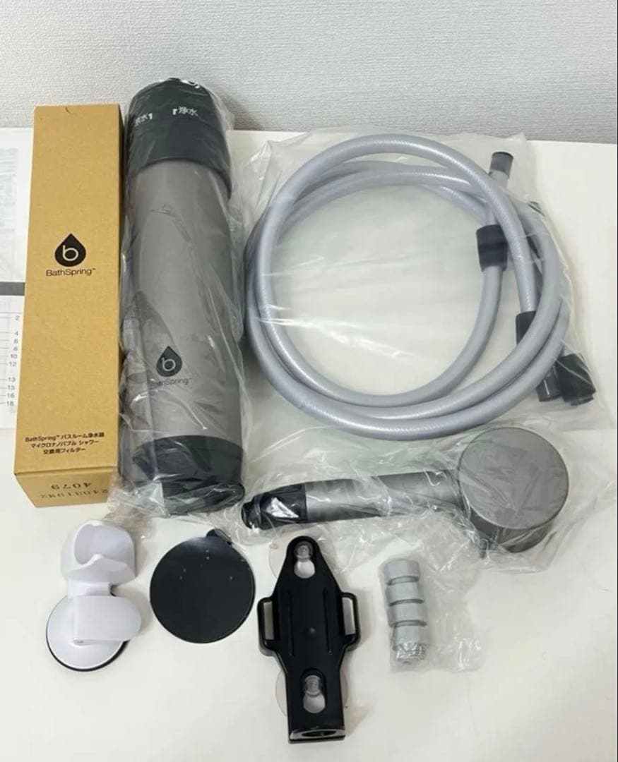 アムウェイ最新バスルーム浄水器　マイクロナノバブル シャワー