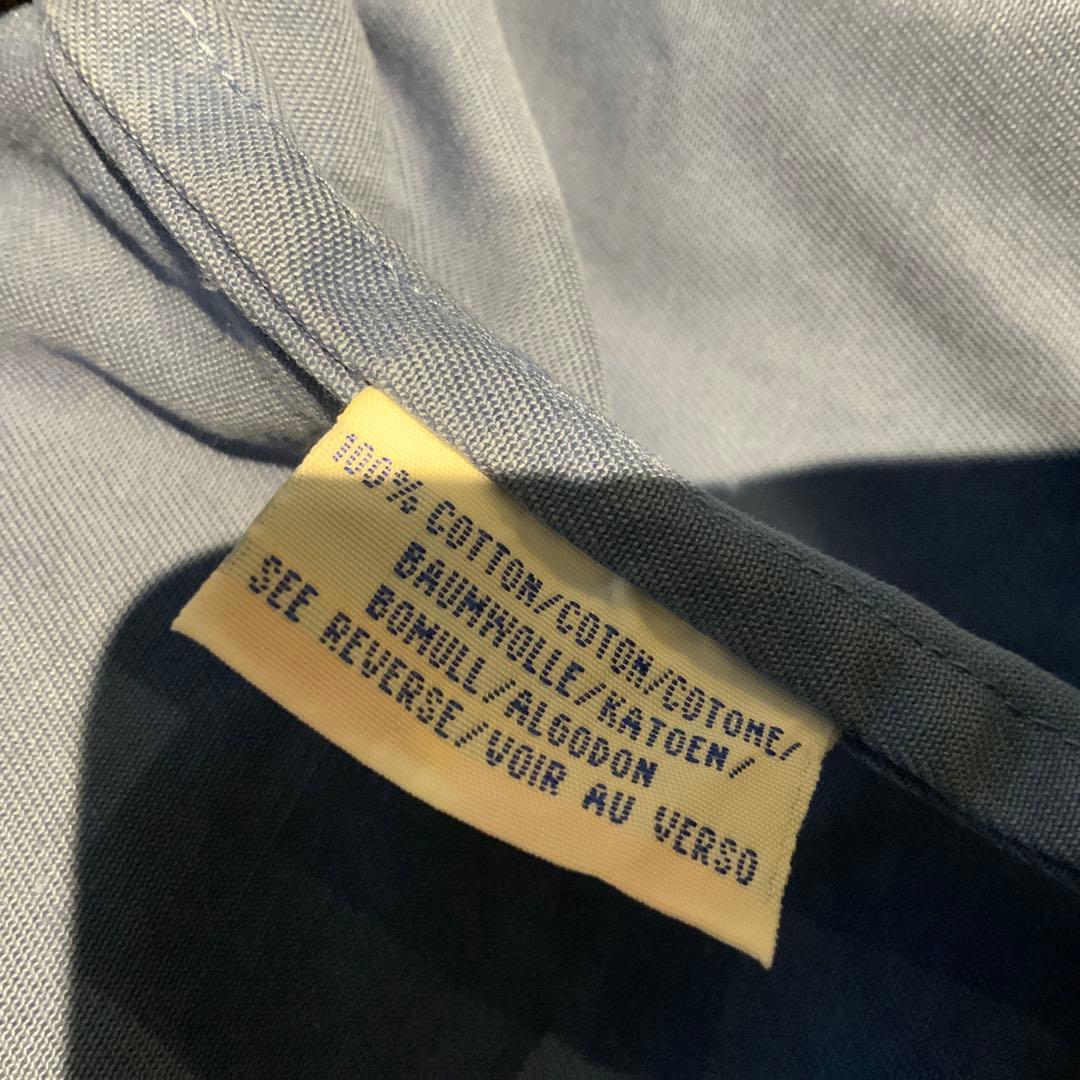 ポロラルフローレン　スイングトップ　ハリントンジャケット　ブルゾン　青　80s〜