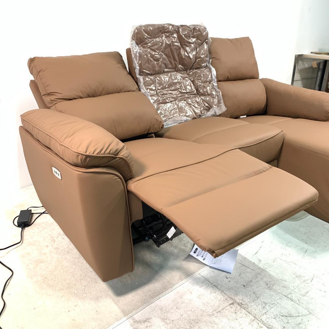 訳あり新品　電動ソファ 電動リクライニングソファ 1272+1273+1274