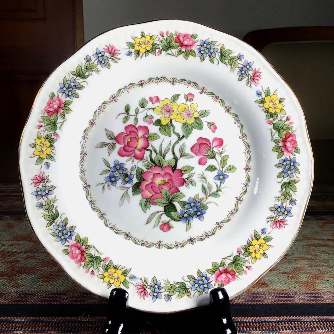 『芸術うー特価』　Elizabethan 『Jamanin』　ケーキ皿　6枚