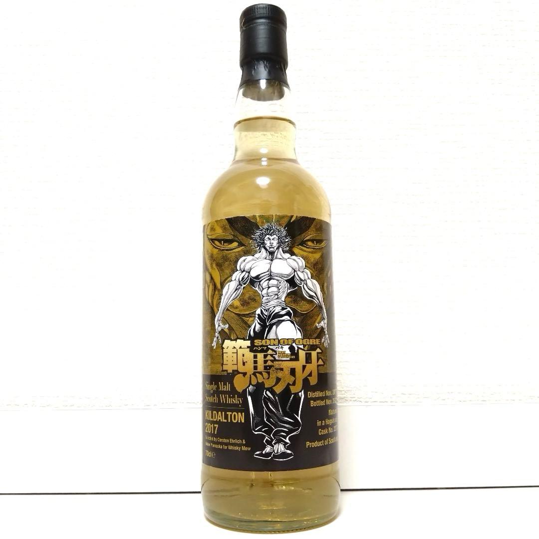 ウイスキーミュウ 範馬勇次郎ラベル キルダルトン6年2017