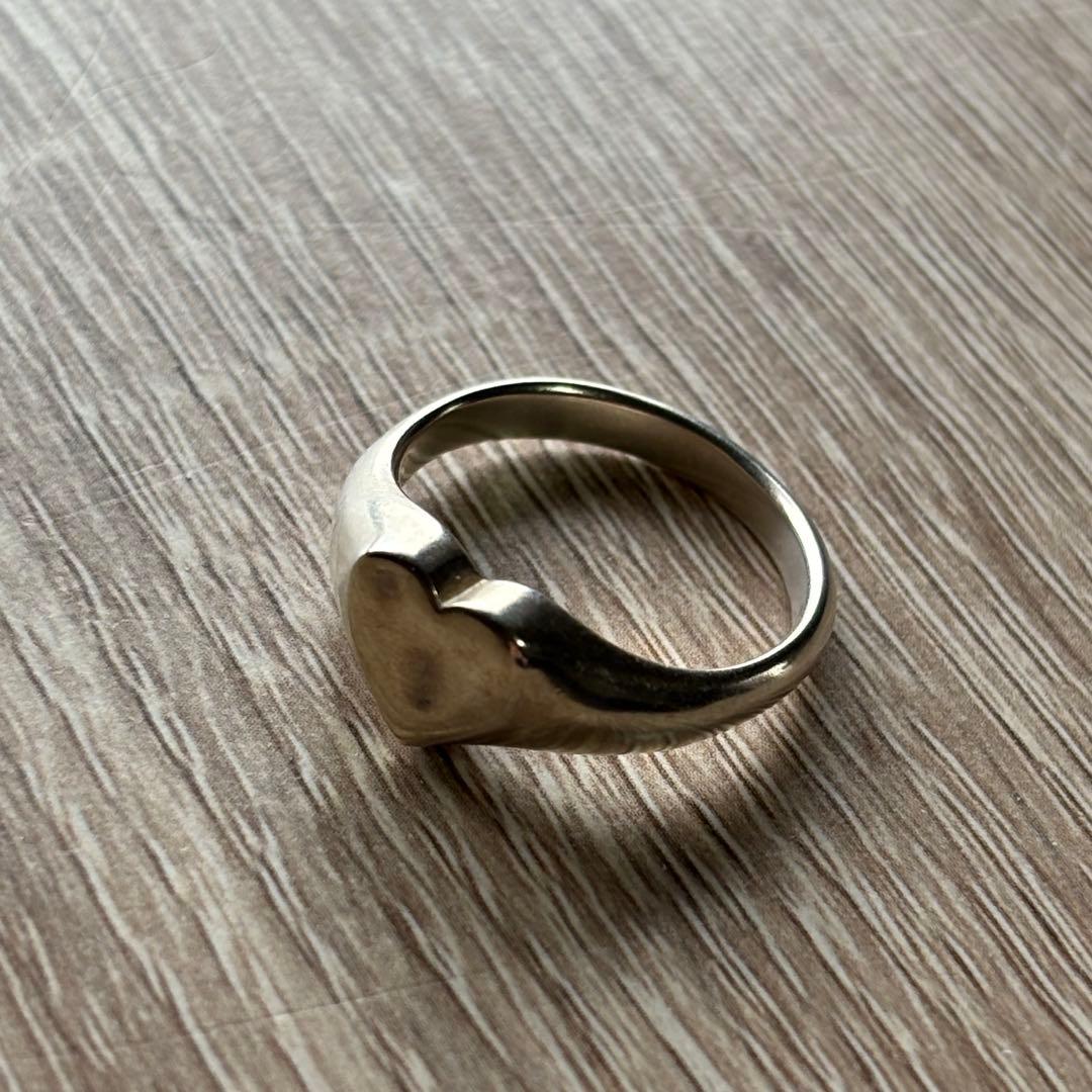 TEN. ハートシグネットリング 15号