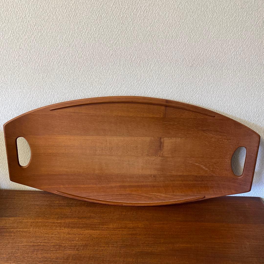 DANSK ダンスク　デンマーク　チークトレイ802