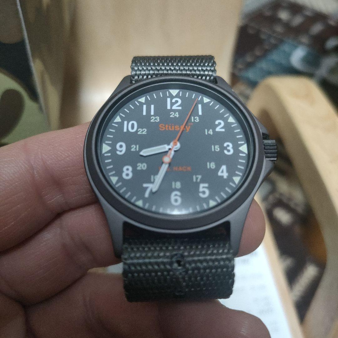 D*1様 【破格スタート！】old Stussy ミリタリーウォッチ