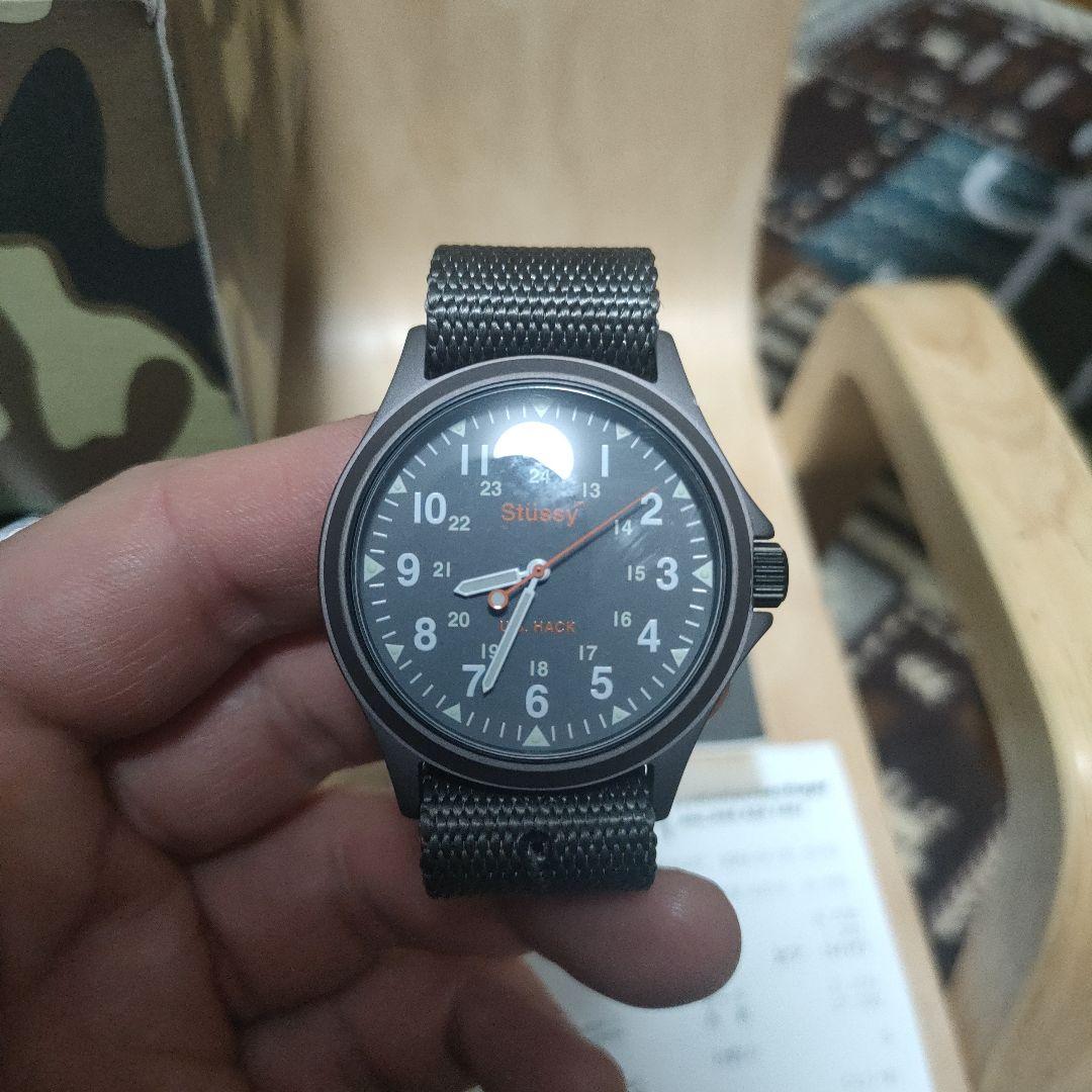 D*1様 【破格スタート！】old Stussy ミリタリーウォッチ