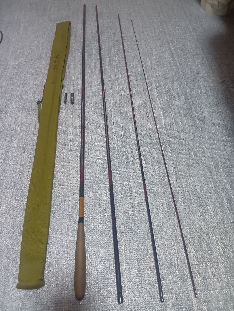 シマノ　ヘラ竿　景仙　総塗り　13尺