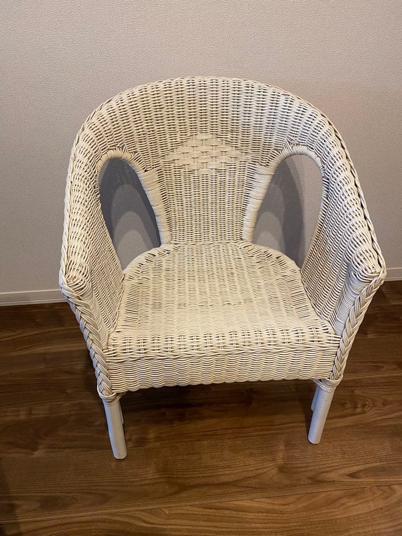 藤椅子　ラタンチェアー