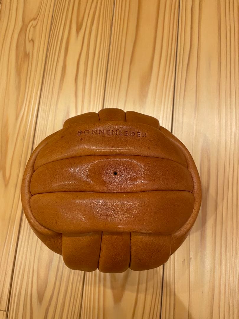 SONNENLEDER レザー ボール　ブラウン