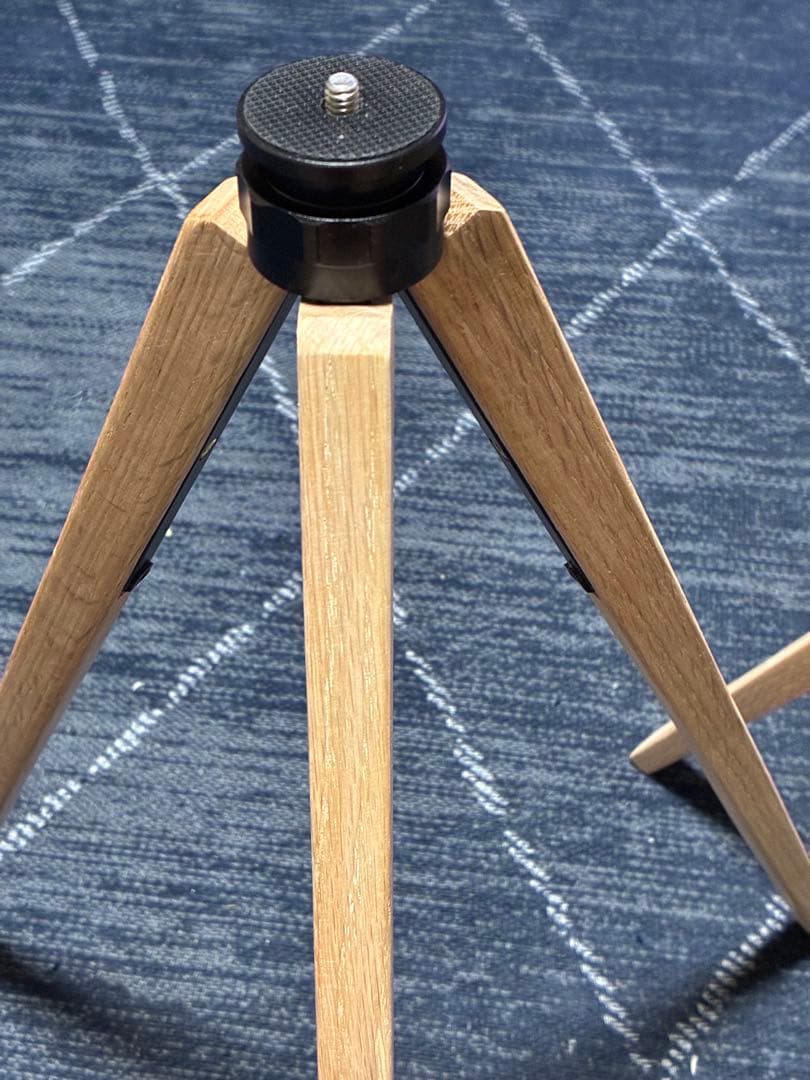 ハセル‼️ オーク材木製三脚テーブル脚　2セット分