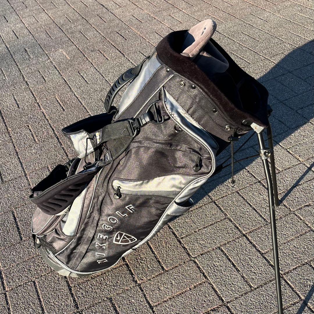 NIKE キャディバッグ ゴルフバッグ 7分割 軽量 スタンド付き