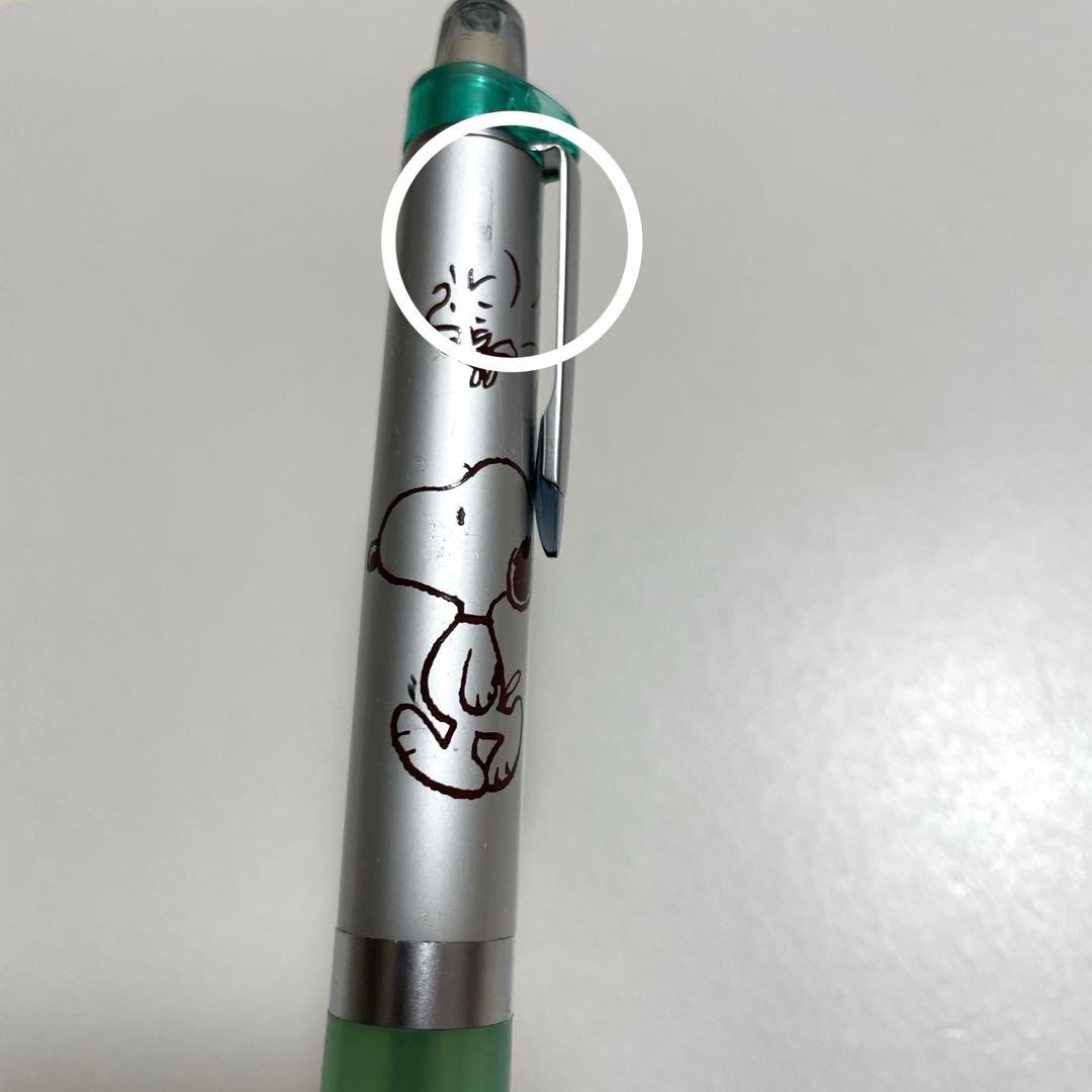 スヌーピー シャープペンシル 本体　アルファーゲル　シャープペン　レトロ　平成