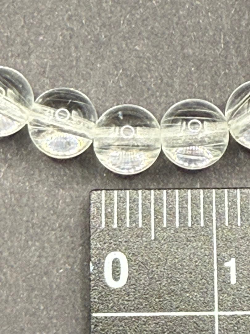 天然石 ニードル・イン・トパーズ ブレスレット（内周13-14cm）⑫