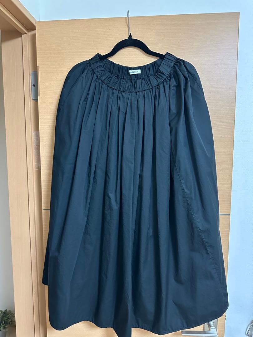 スカート Cotton Dramatic Gather SK