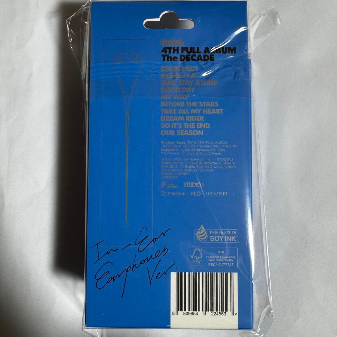 DAY6 ドウン In-Ear Earphones イヤモニ