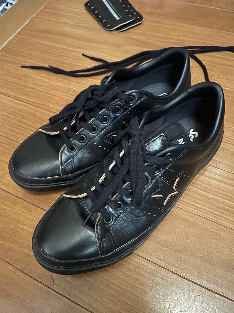 schott×CONVERSE ワンスター 即完モデル ブラック