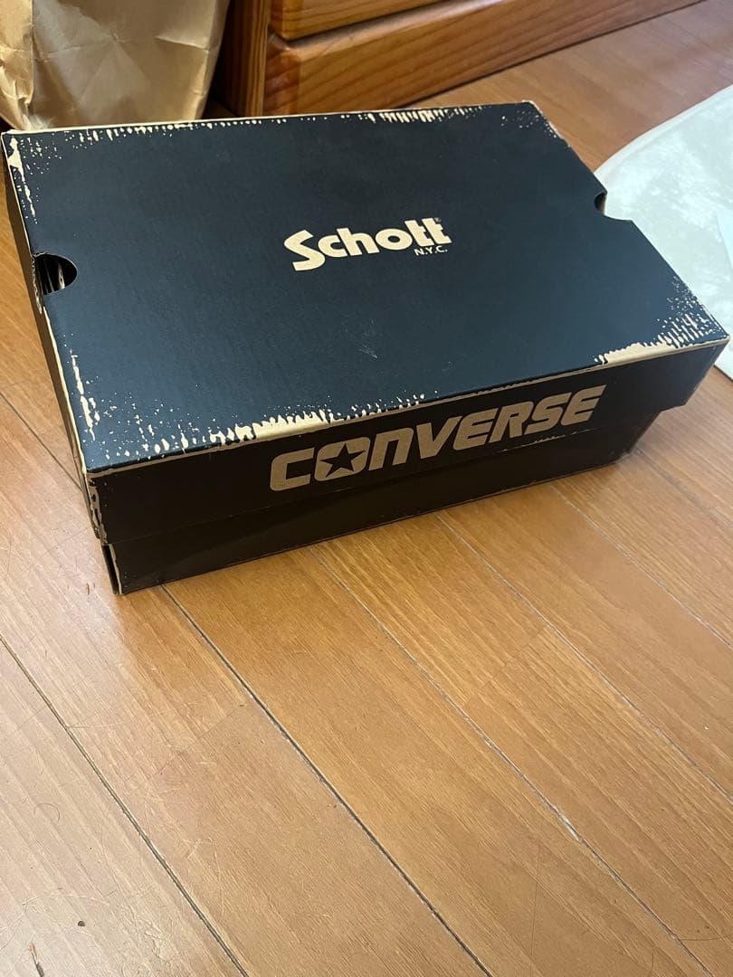 schott×CONVERSE ワンスター 即完モデル ブラック