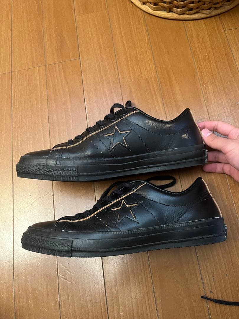 schott×CONVERSE ワンスター 即完モデル ブラック