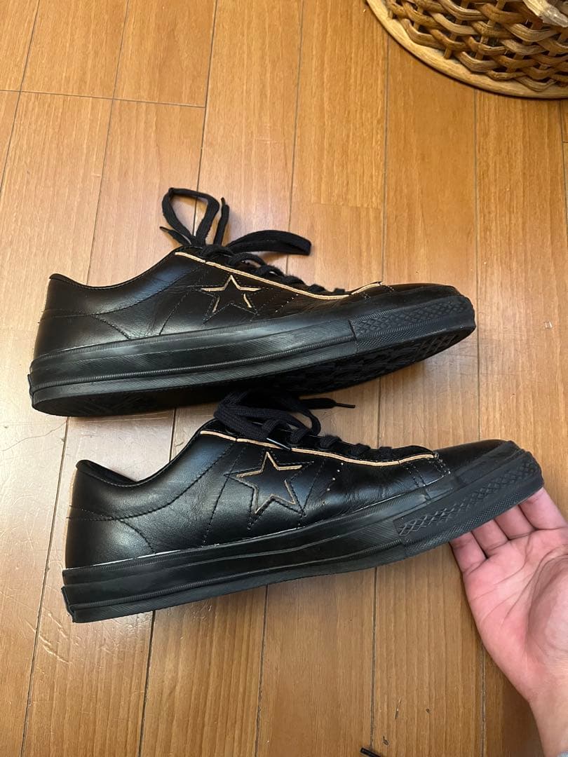 schott×CONVERSE ワンスター 即完モデル ブラック