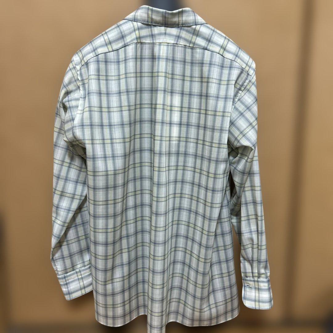 トップス MAATEE&SONS \"H Wool\" Open Collar Shirt