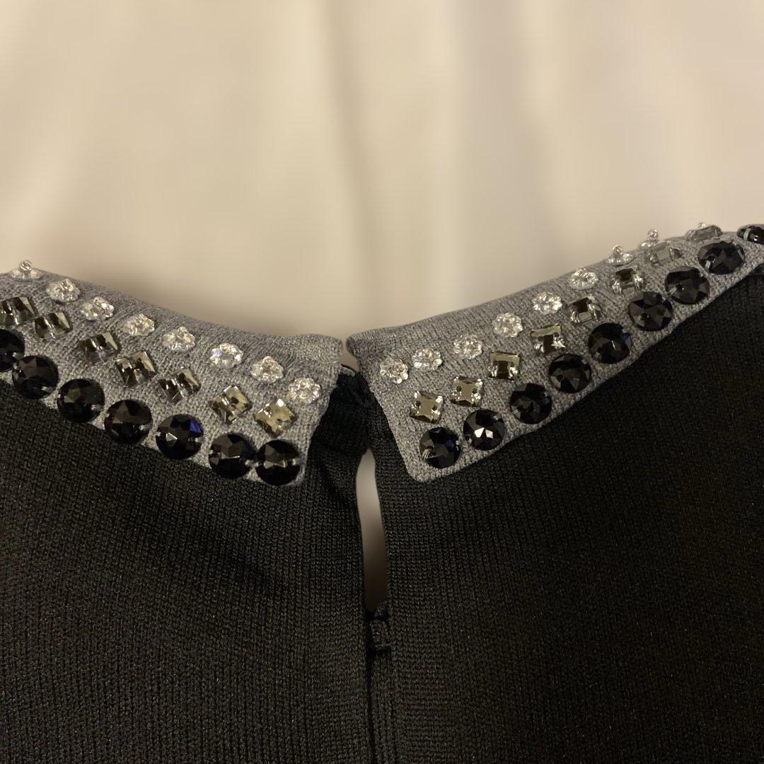 UNITED ARROWS ビジューカラー 2WAY ニット