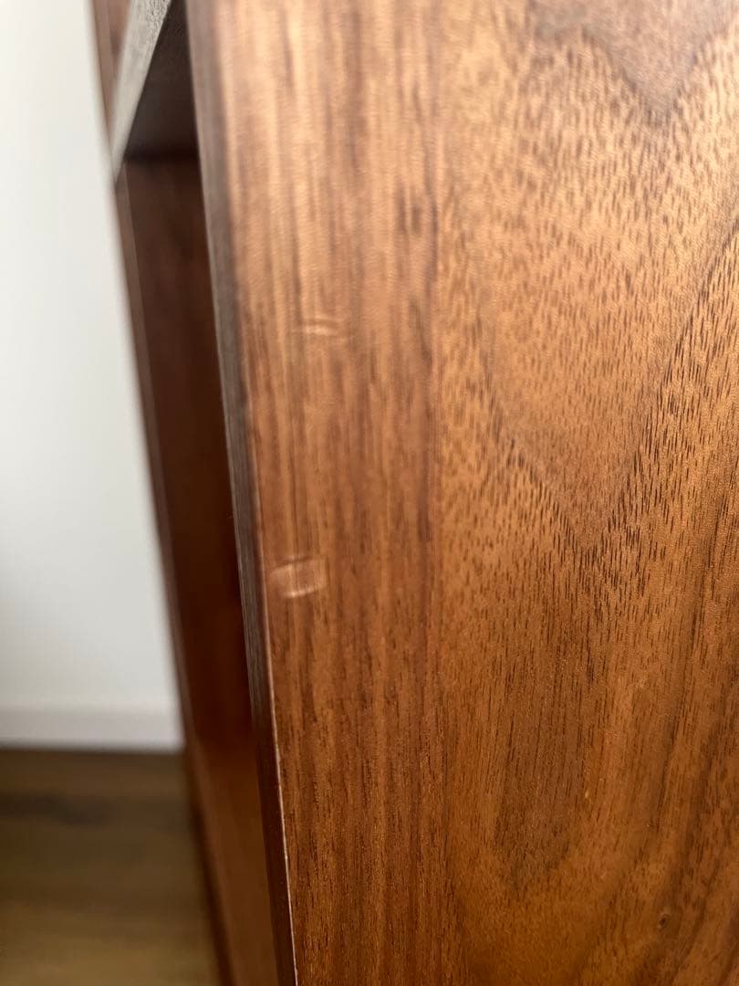 杉工場　木と風　ウォールナット　国産　オープンシェルフ